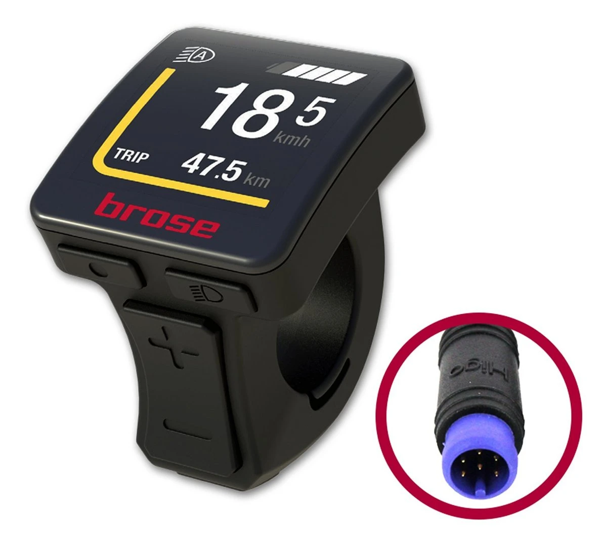 Brose Bediendisplay Ab 2020 Allround (im Bedienteil) Mit Higo-Stecker 3 Brose Bediendisplay Ab 2020 Allround (im Bedienteil) Mit Higo-Stecker