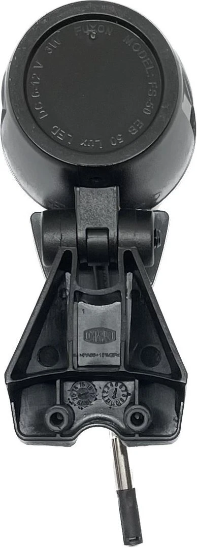 Fuxon LED FS-50-EB E-Bike 6-12 Volt 50 Lux Schwarz Mit Hipo-Stecker Für Brose-Antriebe – Bild 4