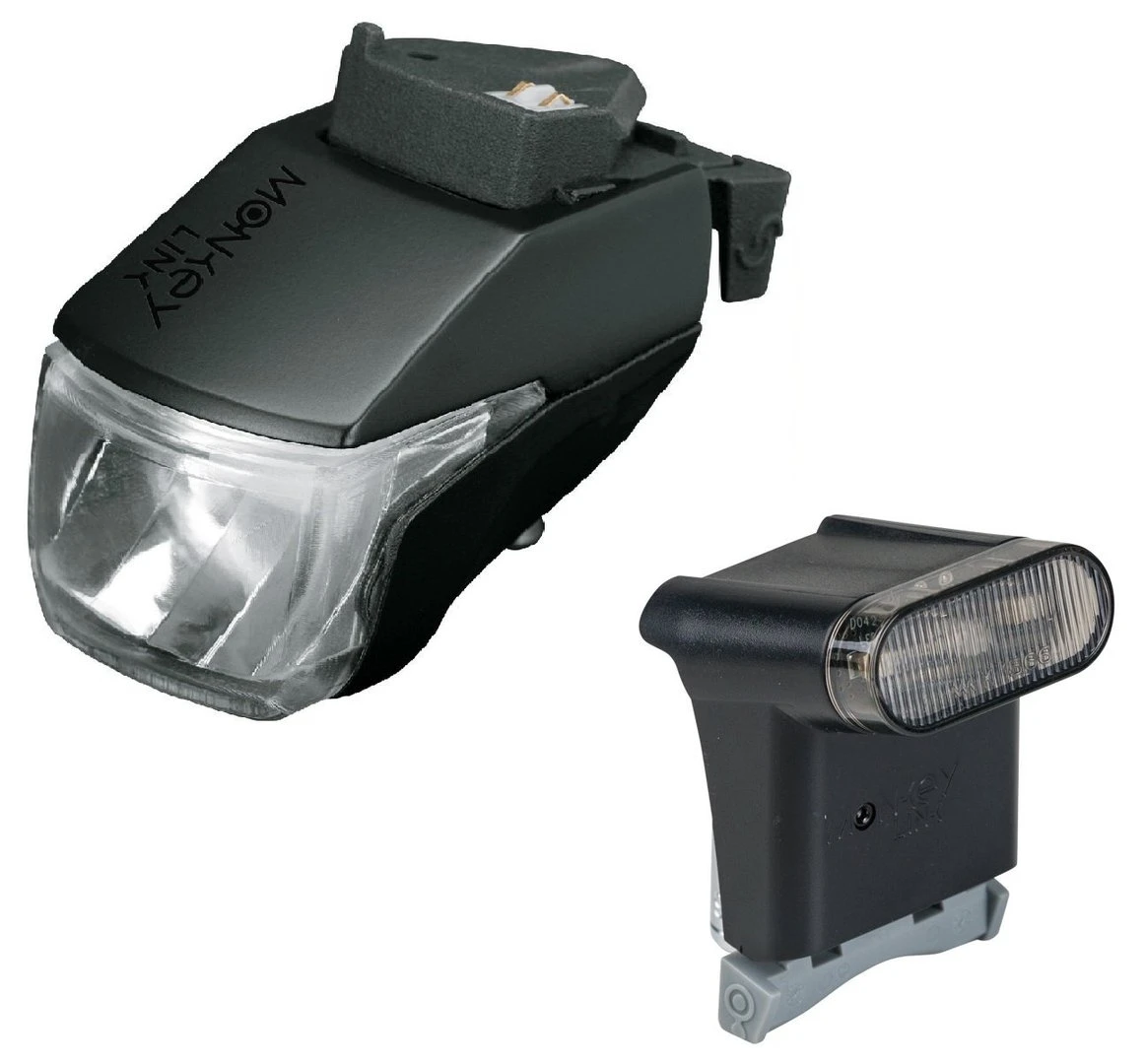 MonkeyLink ML-Light Connect 70 Lux Set Für E-Bike Mit Sport-Rücklicht