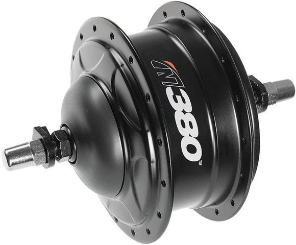 NuVinci N380 Mit Freilauf Ohne Befestigungsteile Schwarz 32 Loch Disc 3 NuVinci N380 Mit Freilauf Ohne Befestigungsteile Schwarz 32 Loch Disc