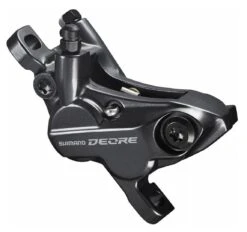 Shimano Deore BR-M6120 Ab 2021 4-Kolben HR Incl. Normalem Bremshebel -Fahrradteile Geschäft Shimano Bremssattel Deore BR M6120 2021 4 Kolben schwarz D 03S Resin E BRM6120MPRX 4550170615734 1