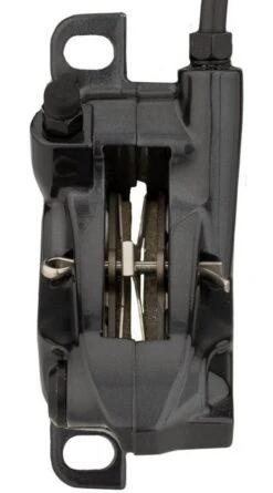 Shimano Deore BR-M6120 Ab 2021 4-Kolben HR Incl. Normalem Bremshebel -Fahrradteile Geschäft Shimano Bremssattel Deore BR M6120 2021 4 Kolben schwarz D 03S Resin E BRM6120MPRX 4550170615734b 1