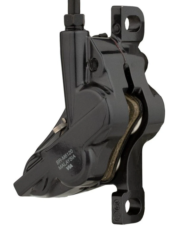 Shimano Deore BR-M6120 Ab 2021 4-Kolben VR Incl. Normalem Bremshebel 8 Shimano Deore BR-M6120 Ab 2021 4-Kolben VR Incl. Normalem Bremshebel – Bild 6